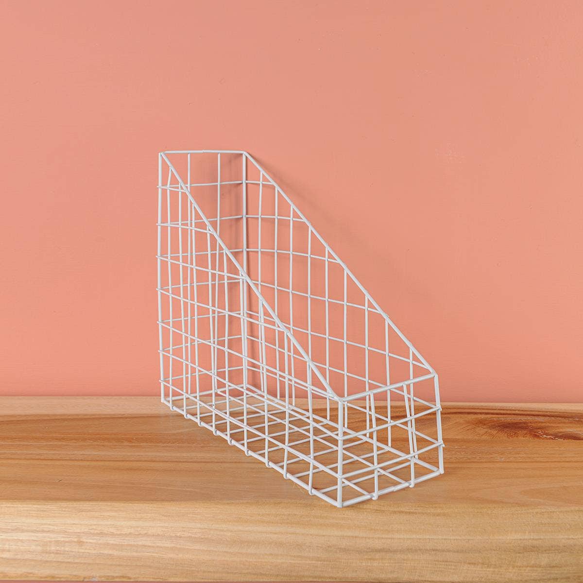 Organiseur de bureau en fil blanc Chickidee - Rangement minimaliste design
