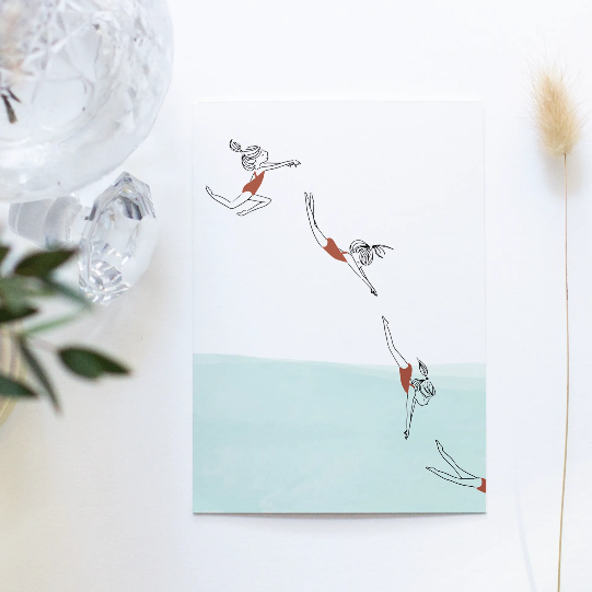 Affiche Plongeuse - My lovely thing
