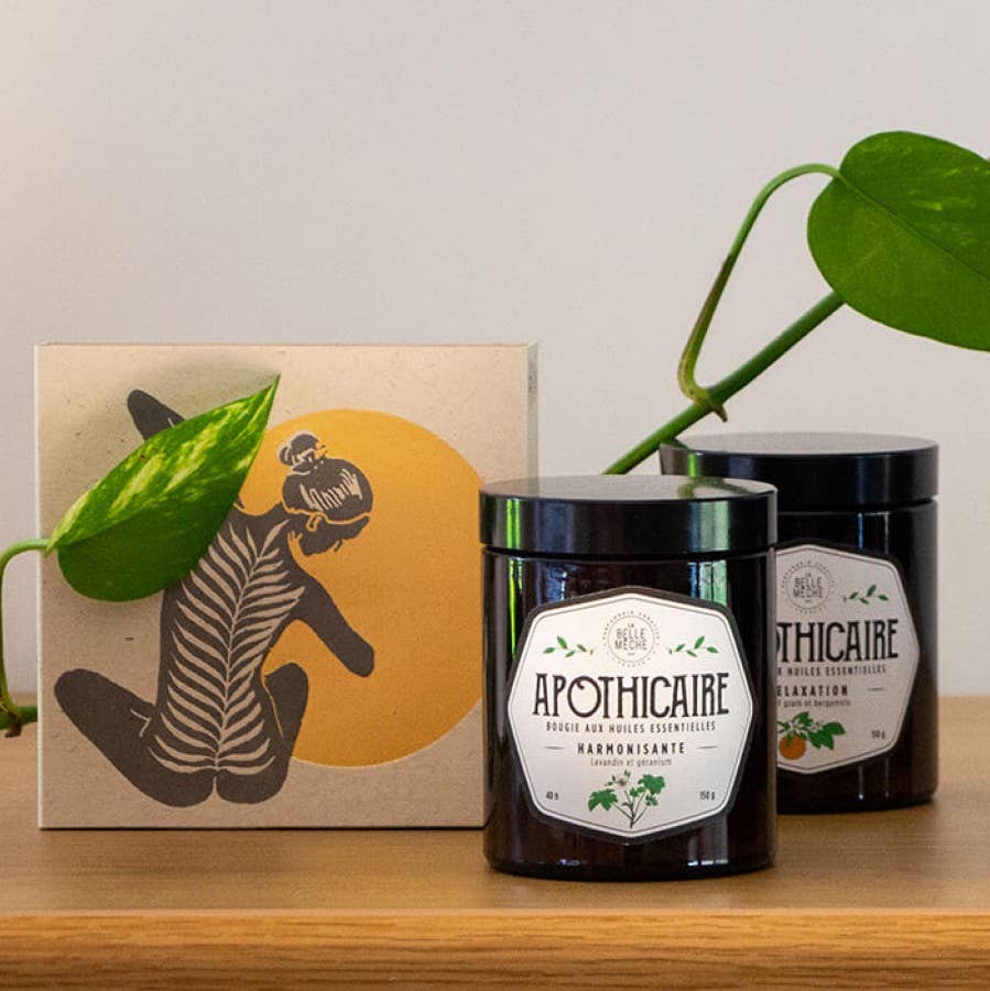 Bougie Apothicaire 150g Cire Végétale