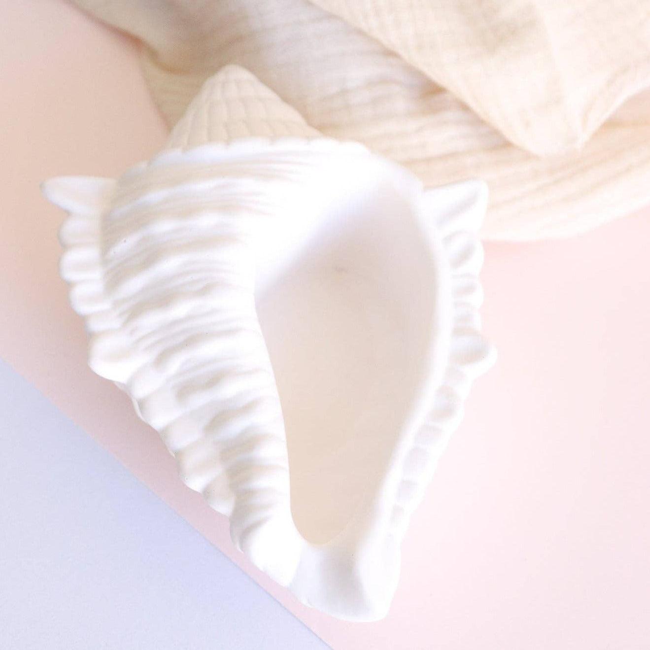 Vide poche Coquillage Nude Conque XL - Céramique artisanale fabriquée en France
