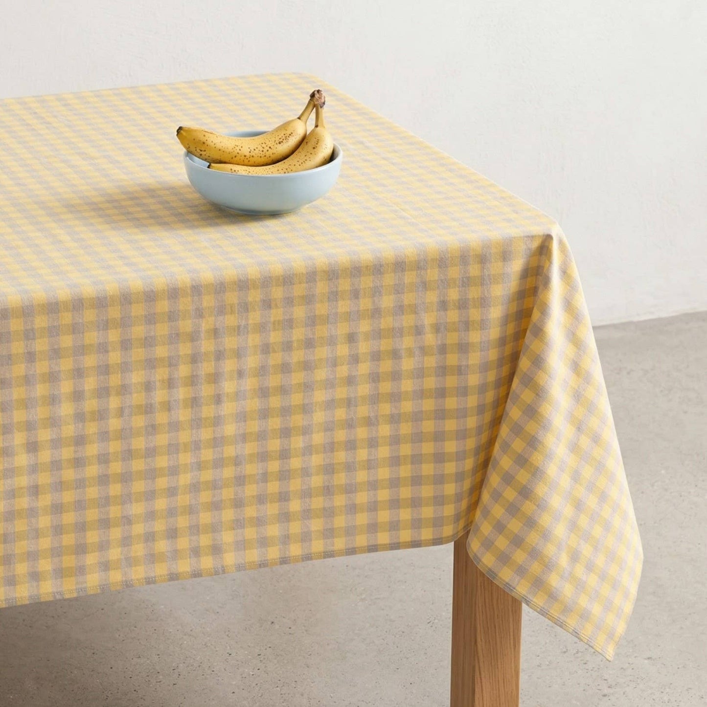 Nappe anti-taches vichy coton NOVY 140 cm – Motif carreaux élégant