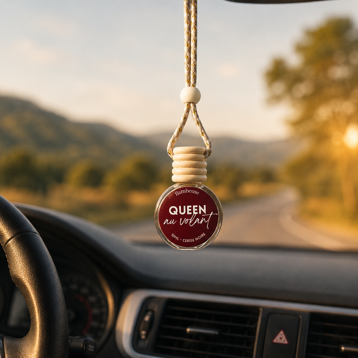 Diffuseur Voiture Rechargeable 10mL Cerise Noire