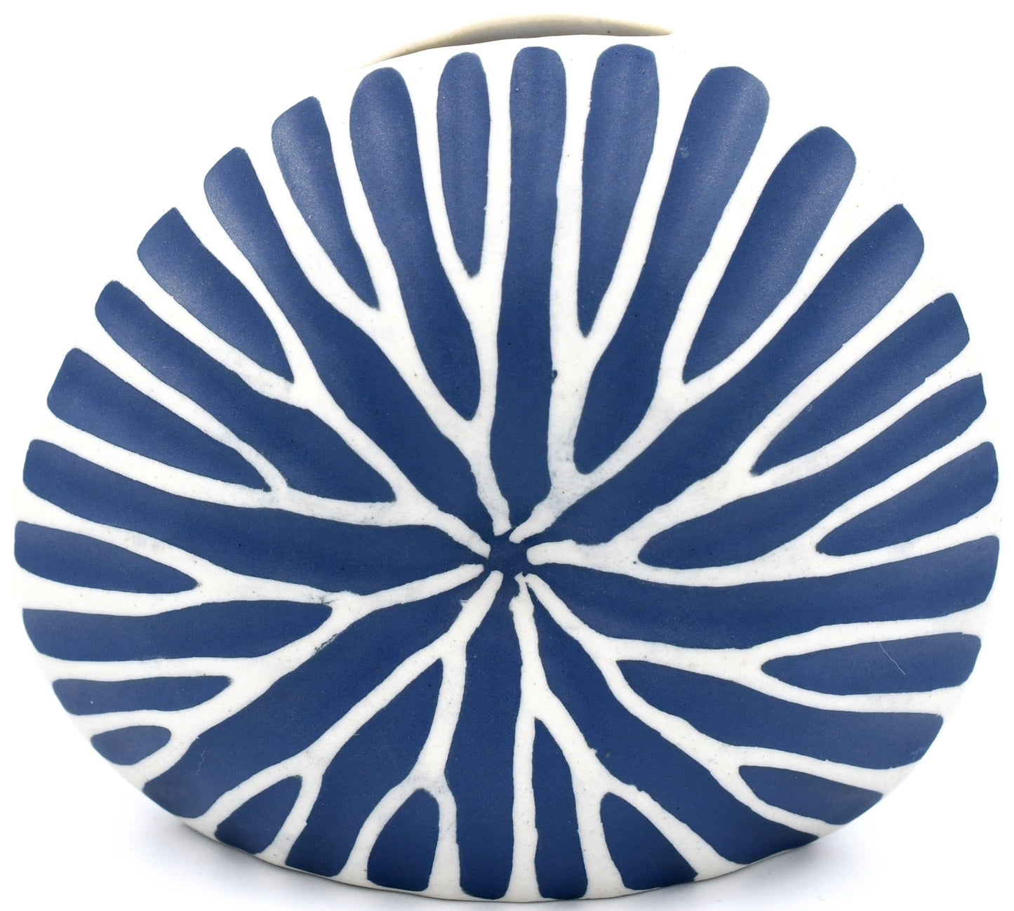 Vase rond en porcelaine DIVA MINI S de Art Floral Trading LLC, fait main, avec une finition lisse et élégante.