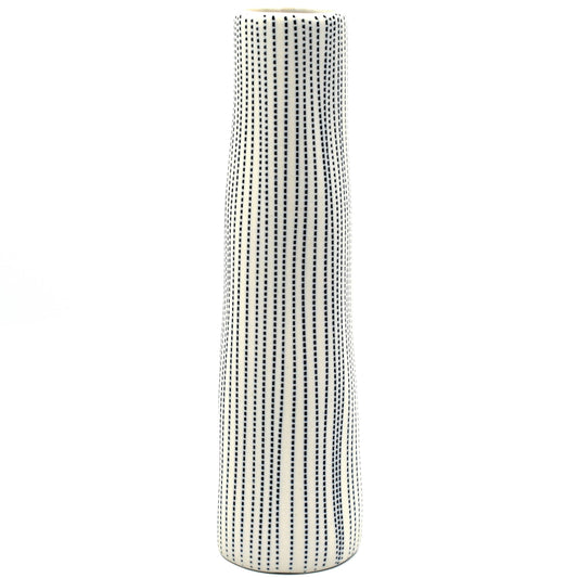 Vase en porcelaine fait main KOZA M-Vase 1159W26 d'Art Floral Trading LLC, finition élégante et artisanale.