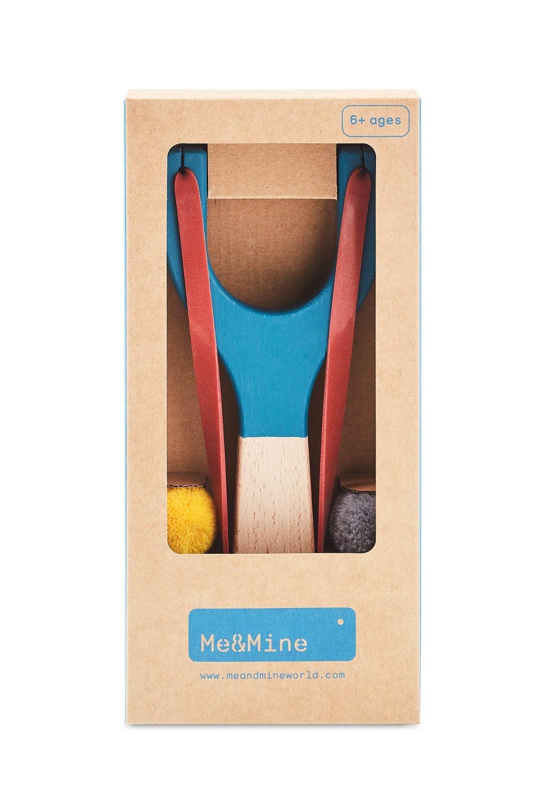 Catapulte en bois de hêtre pour enfants | Jouet artisanal écologique