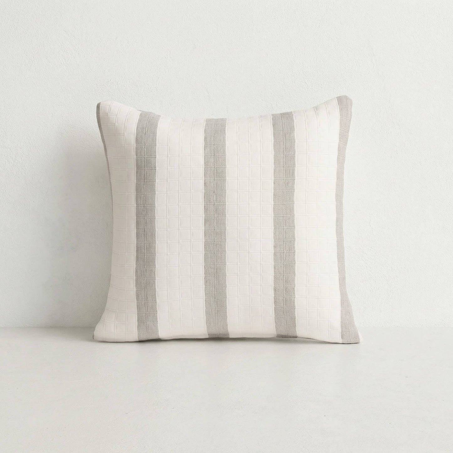 Housses de coussin jacquard TESSERA 45x45 cm et 50x30 cm - Pack de 2