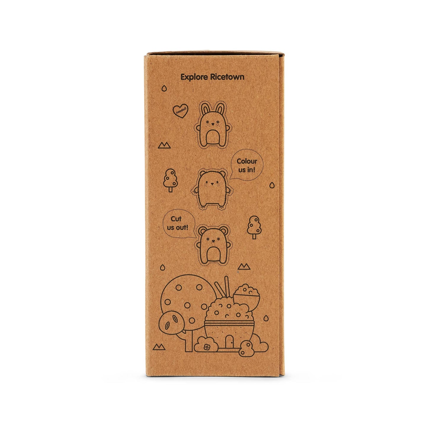 Bouteille en acier inoxydable 250 ml Riceberry Rabbit Noodoll – Design durable sans BPA
