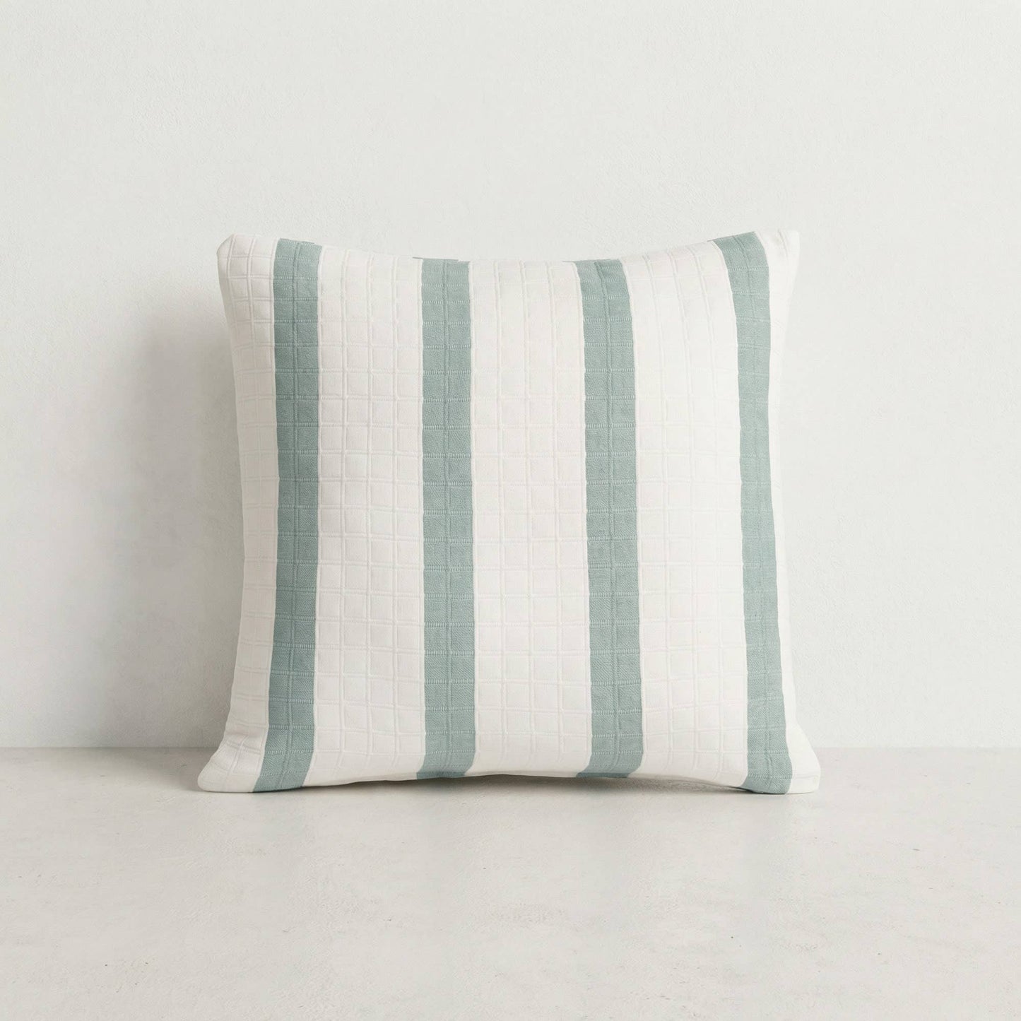 Housses de coussin jacquard TESSERA 45x45 cm et 50x30 cm - Pack de 2