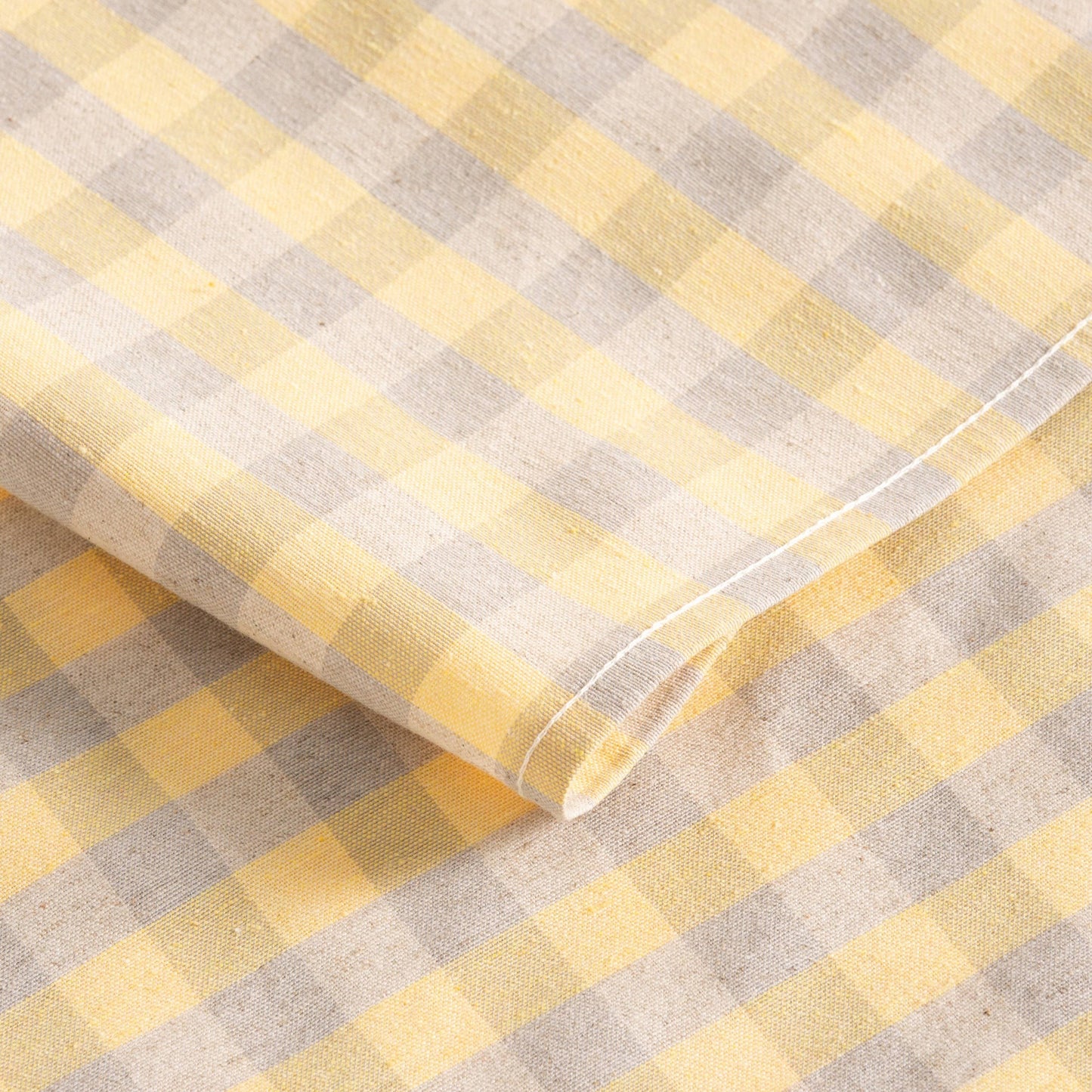 Nappe anti-taches vichy coton NOVY 140 cm – Motif carreaux élégant