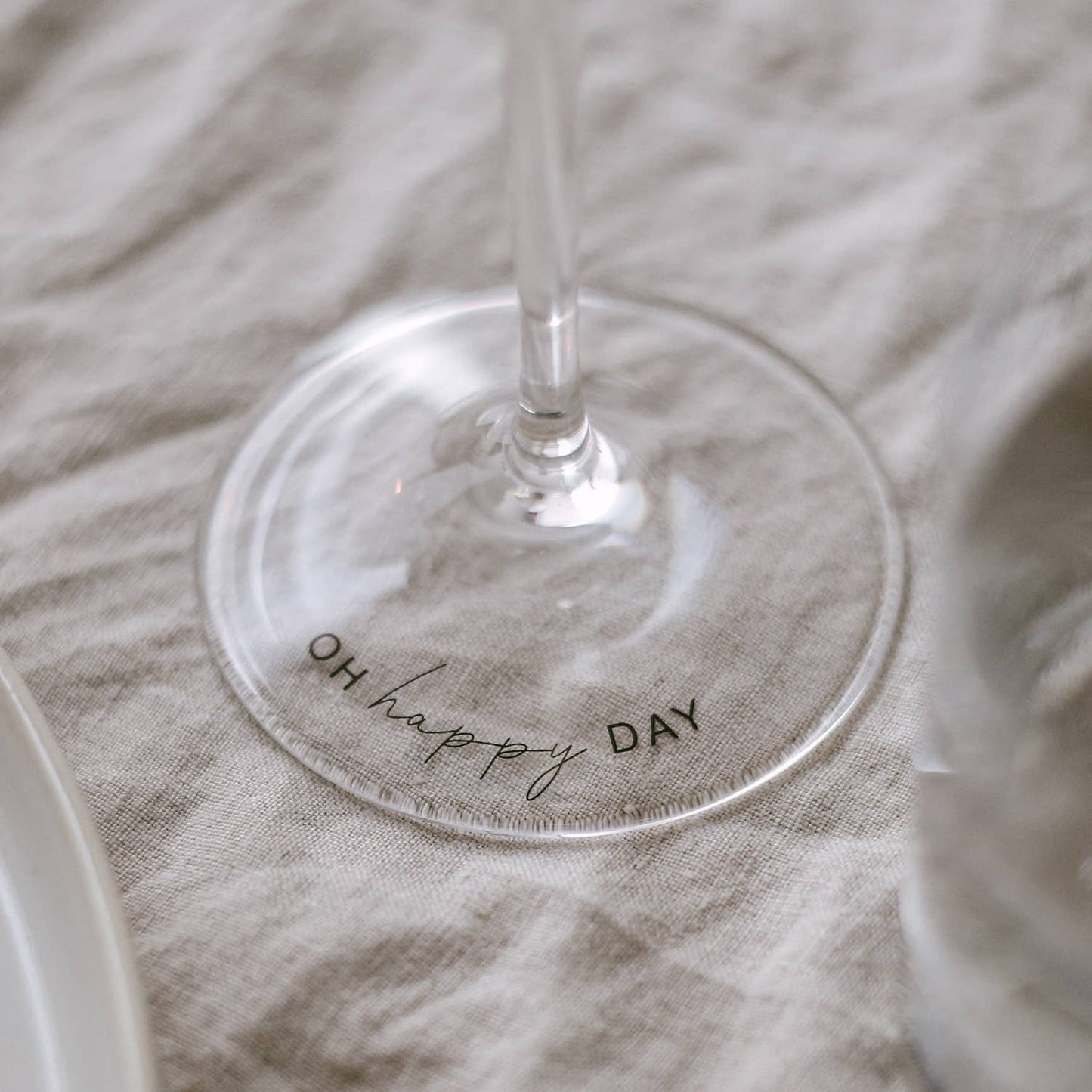 Verre à vin 390 ml « Oh Happy Day »