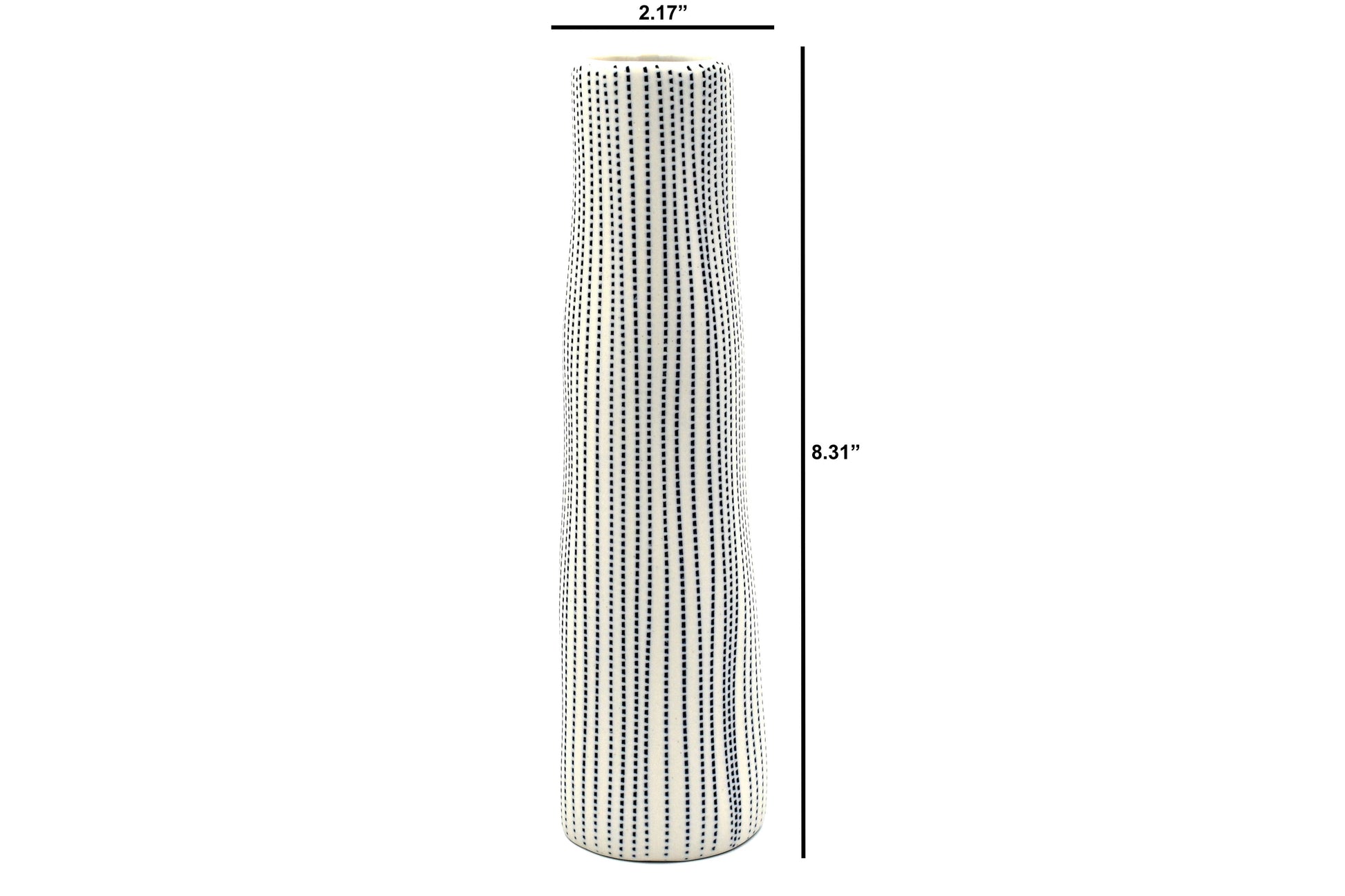 Vase en porcelaine fait main KOZA M de 1159W26 par Art Floral Trading LLC, design élégant et artisanat.