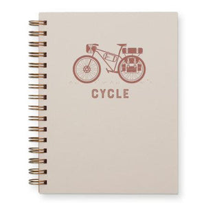 Carnet ligné "Bicycle Journal"